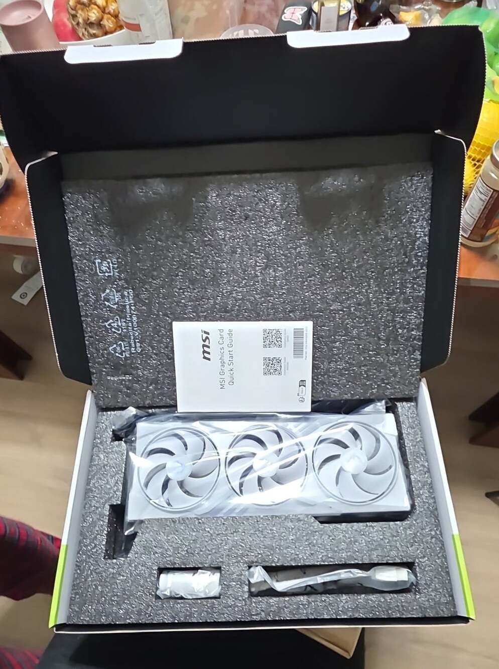 MSI GeForce RTX 5060 Ti Gaming Trio White Graphics Card